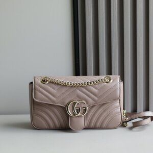 Gucci GG Marmont Small Matelasse Convertible Shoulder Bag